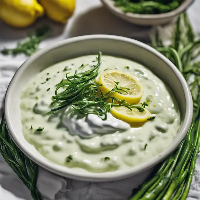 Foto de Lemon-Herb Sauce with Garlic and Yogurt