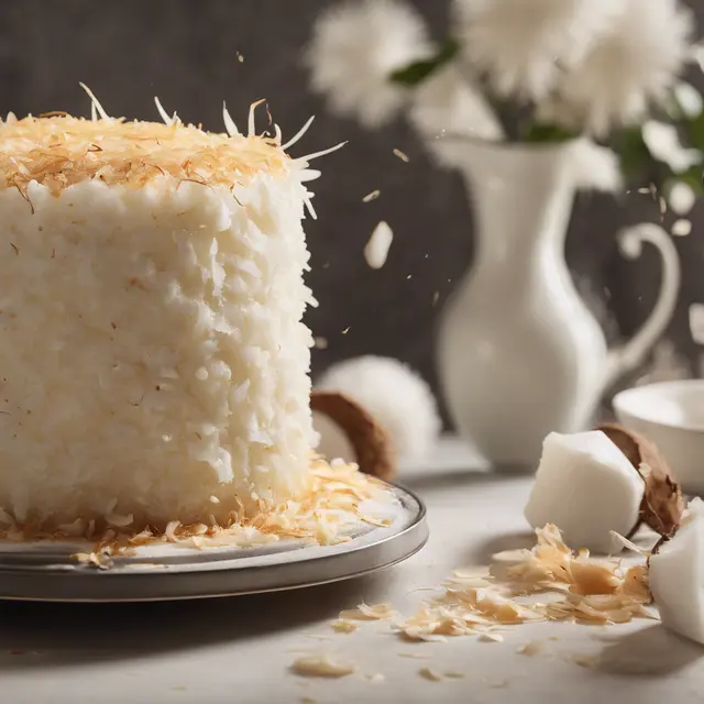 Foto de Delicate Coconut Cake