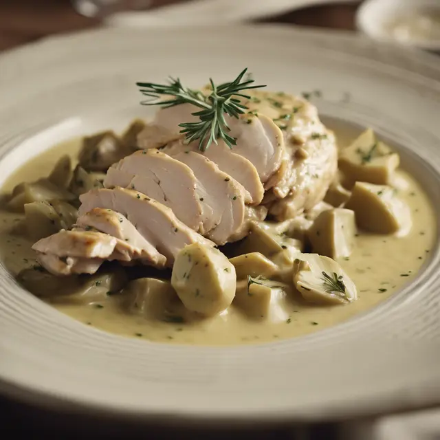 Foto de Chicken with Artichoke Sauce