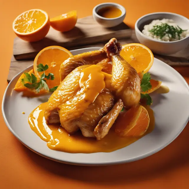 Foto de Chicken with Orange Sauce