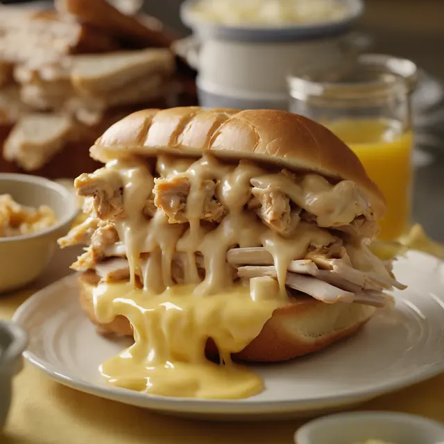 Foto de Hot Chicken and Cheese Sandwiches