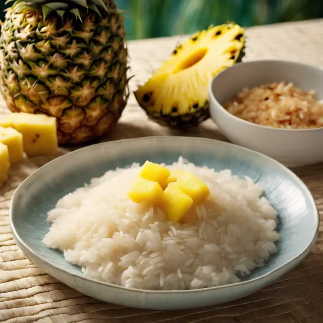 Foto de Whole Grain Rice with Pineapple