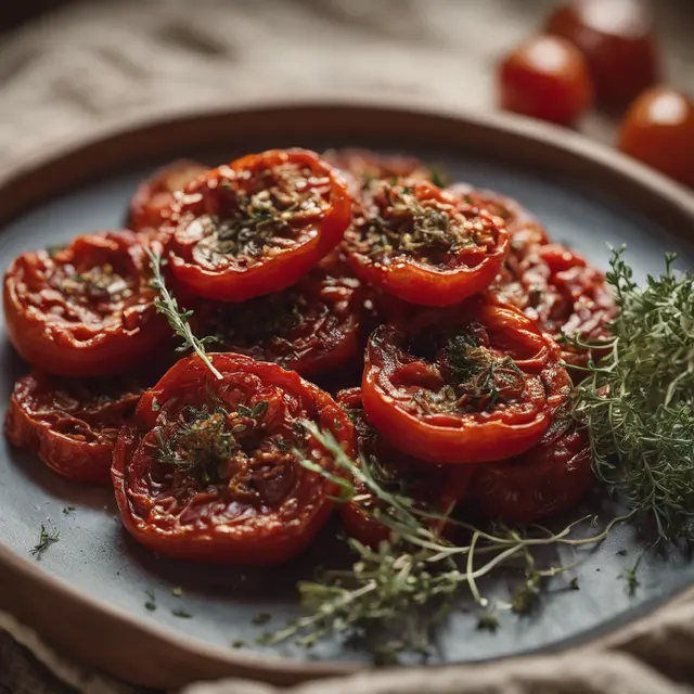 Foto de Sun-Dried Tomatoes with Garlic and Thyme