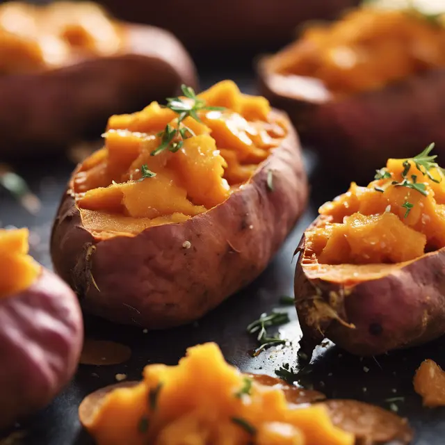 Foto de Smashed Sweet Potatoes