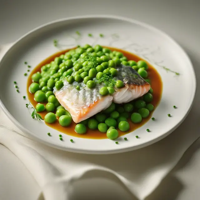 Foto de Fish with Peas