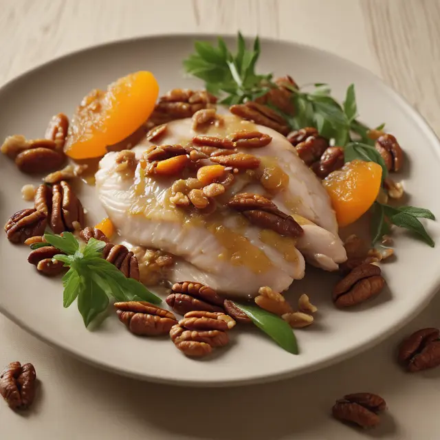 Foto de Chicken with Pecans and Dried Apricots