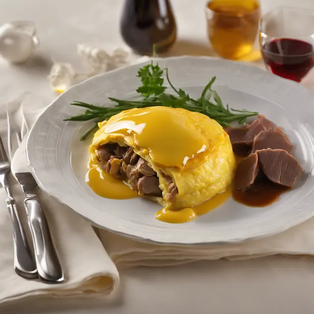 Foto de Stuffed Omelette with Chicken Liver