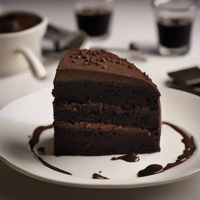 Foto de Dark Brown Cake