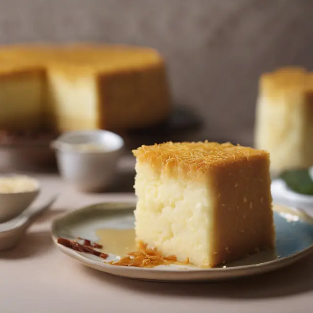 Foto de Creamy Fubá Cake