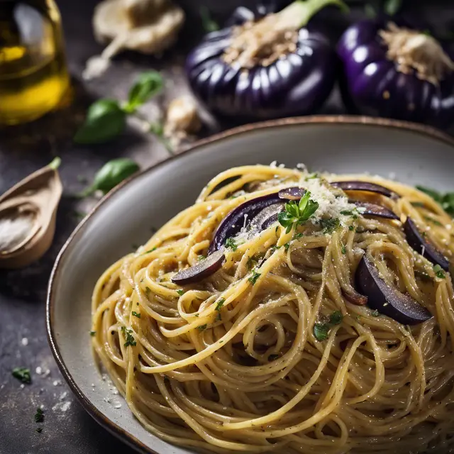 Foto de Eggplant and Garlic Spaghetti