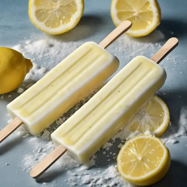 Foto de Lemon Yogurt Popsicles