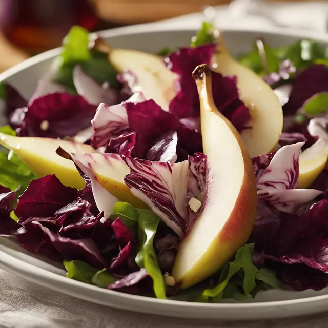 Foto de Pear and Radicchio Salad