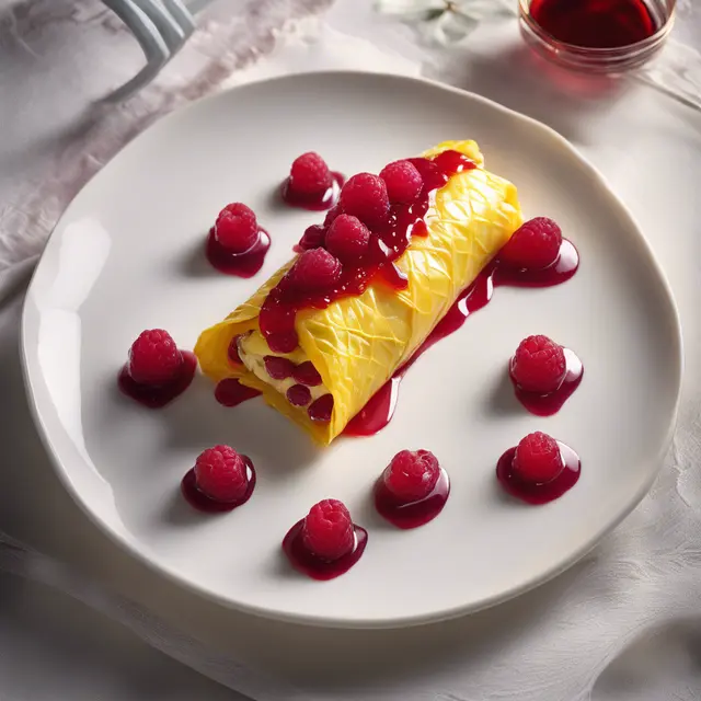 Foto de Stuffed Omelette with Raspberry Gelée