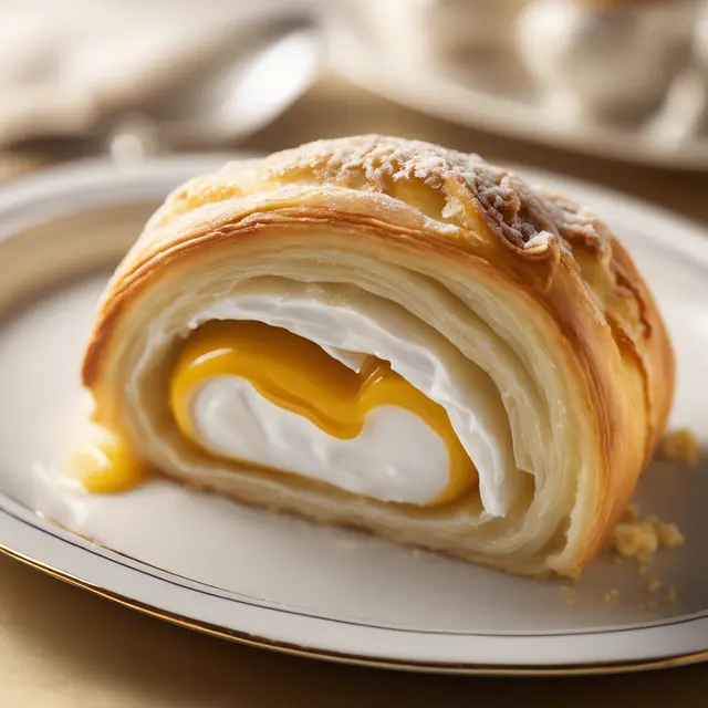 Foto de Cream-Filled Pastry Roll