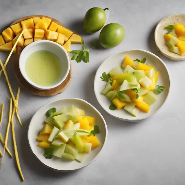 Foto de Honeydew and Mango Salad