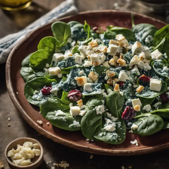 Foto de Spinach Salad with Gorgonzola