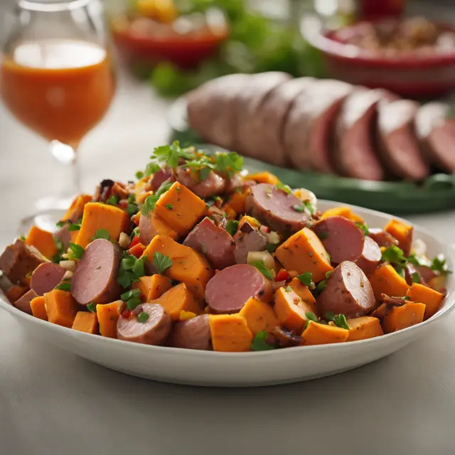 Foto de Sweet Potato Salad with Sausage