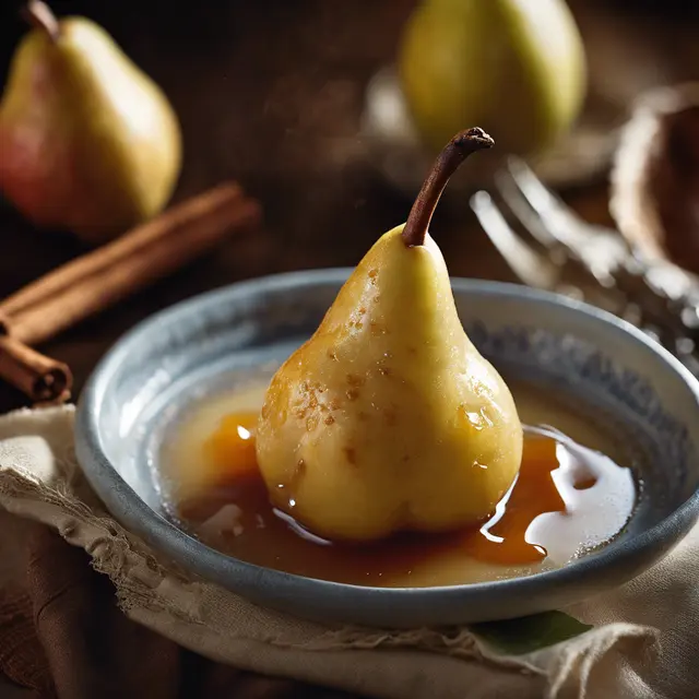 Foto de Pear in Cider Sauce