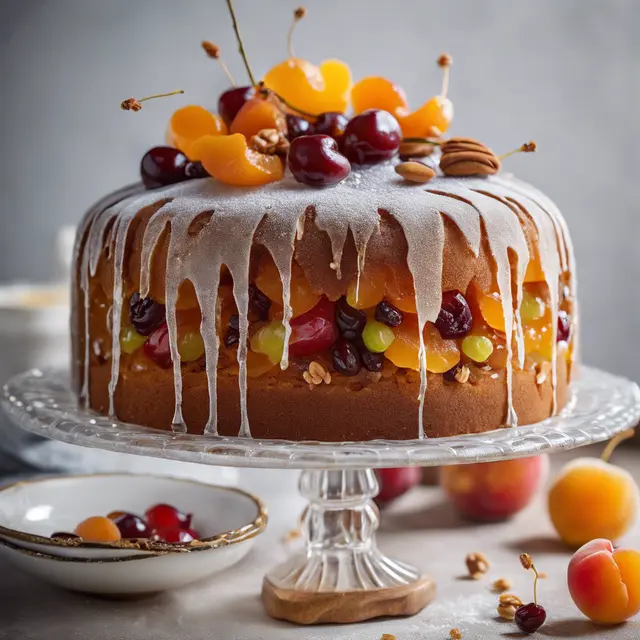 Foto de Honey Cake with Fruits