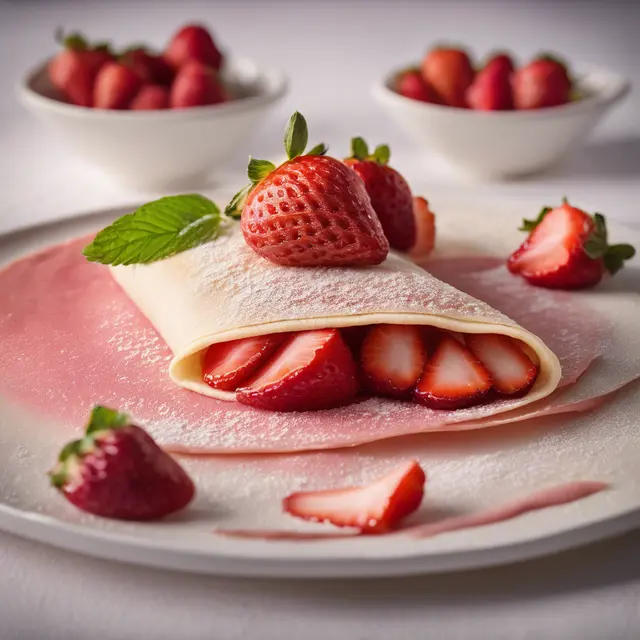 Foto de Strawberry Crepe