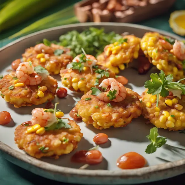 Foto de Corn Fritters with Shrimp