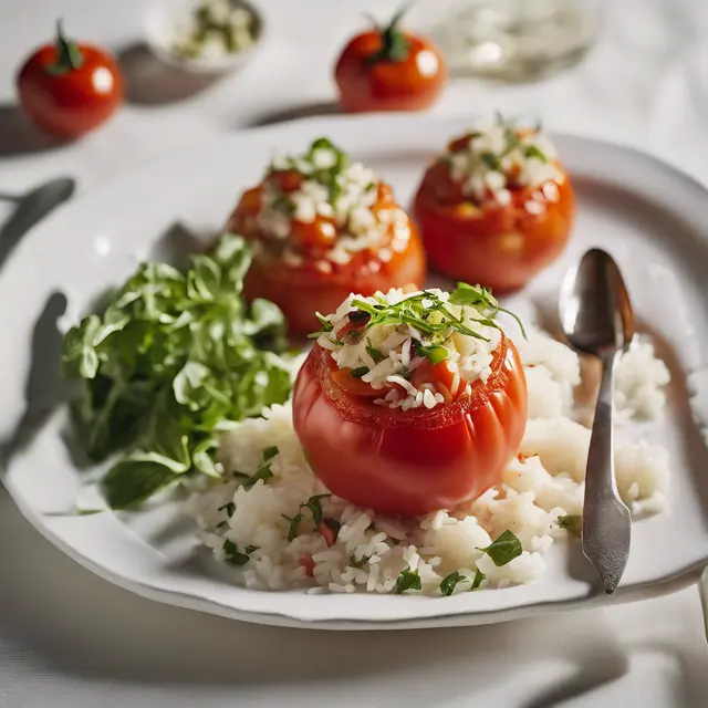 Foto de Stuffed Tomatoes with Rice Salad