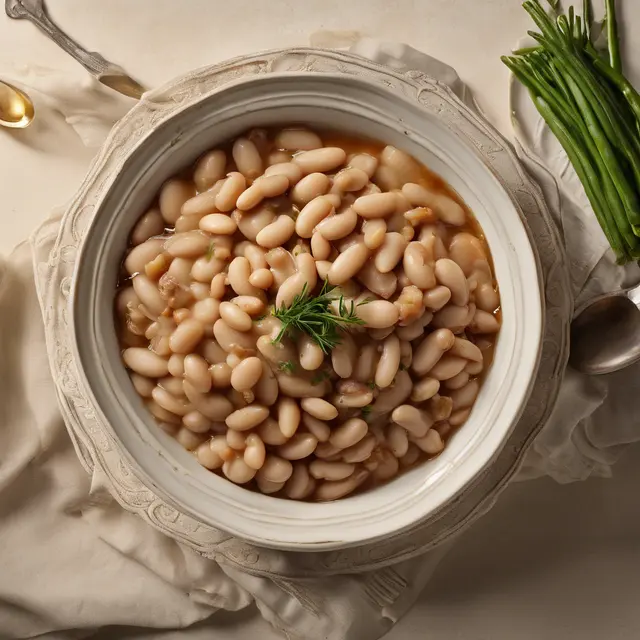 Foto de American-Style Braised White Beans