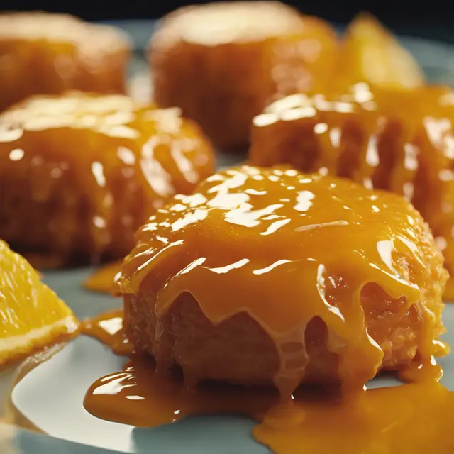 Foto de Orange Fritter with Orange Glaze