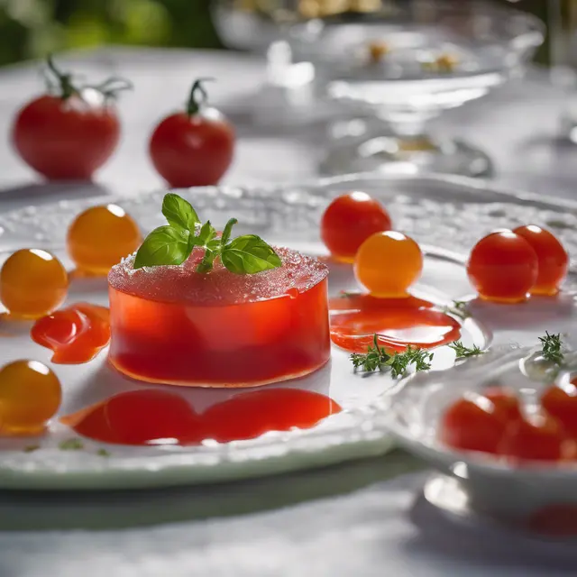 Foto de Tomato Salad with Aspic