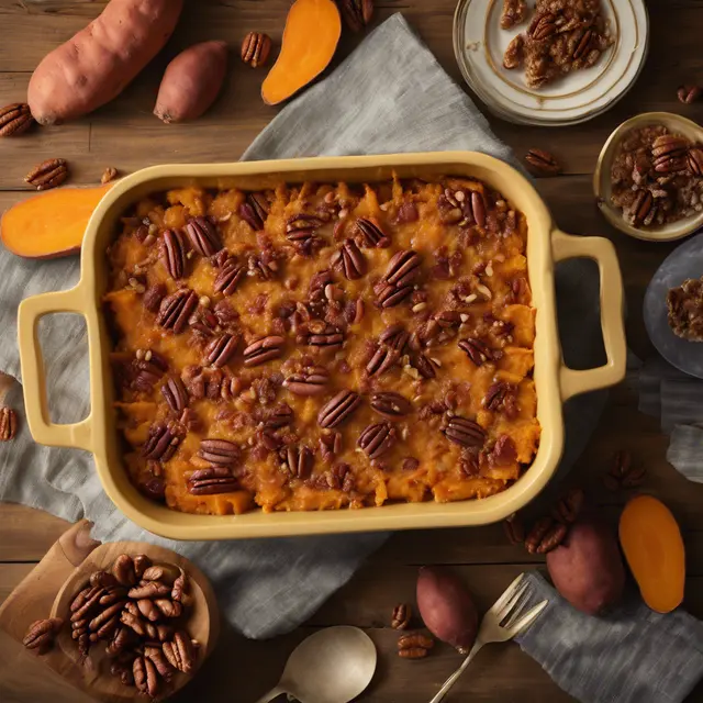 Foto de Sweet Potato Casserole with Pecans