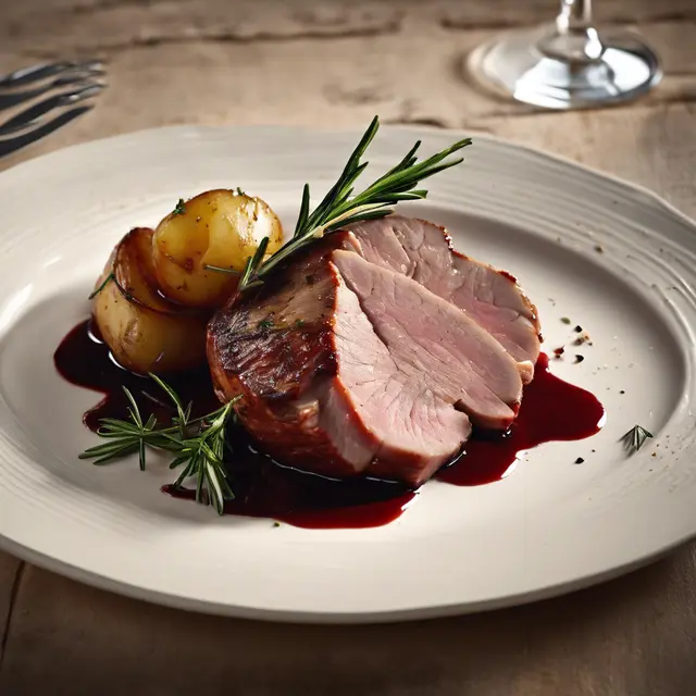 Foto de Pork Rump with Wine