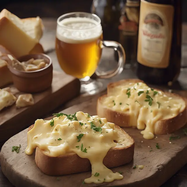 Foto de Cheese with Beer on Toast