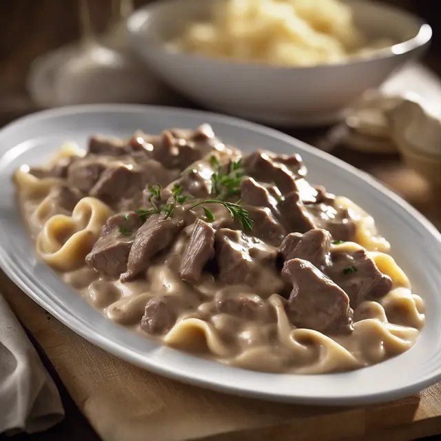 Foto de Beef Stroganoff