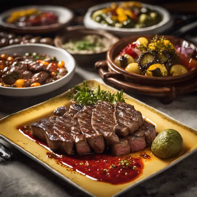 Foto de Churrasco with Contrafilé Sauce