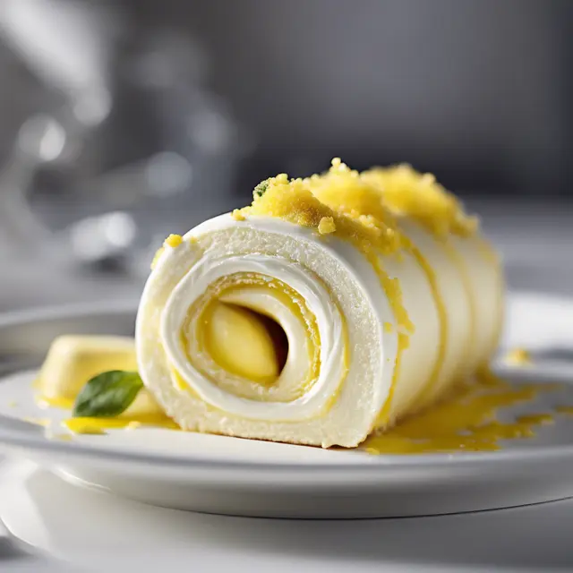 Foto de Ricotta and Lemon Mousse Roll