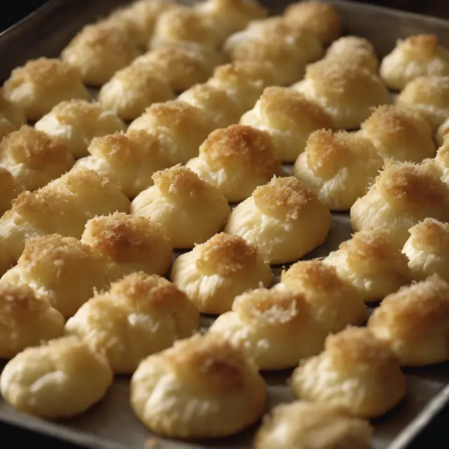 Foto de Little White Puffs with Parmesan