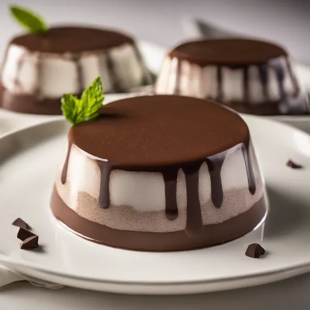 Foto de Mexican Chocolate Pudding Gelatin