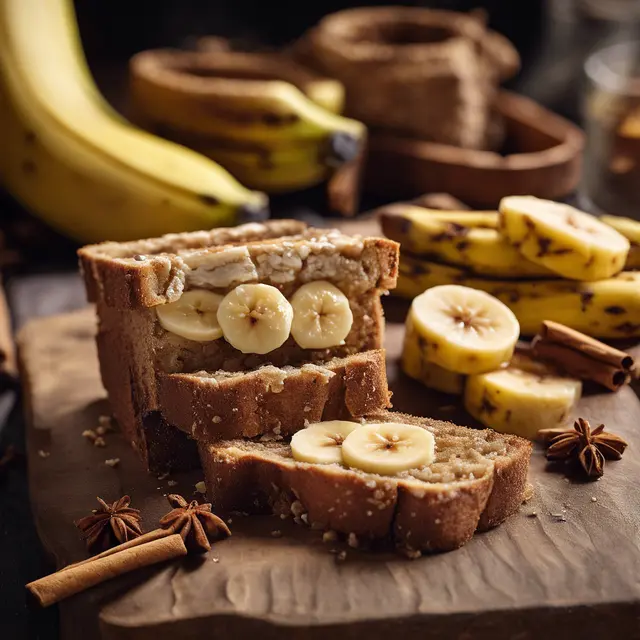 Foto de Assorted Bread Slice with Banana and Cinnamon