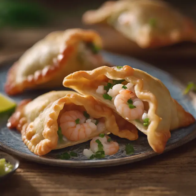 Foto de Shrimp or Palmito Empanada