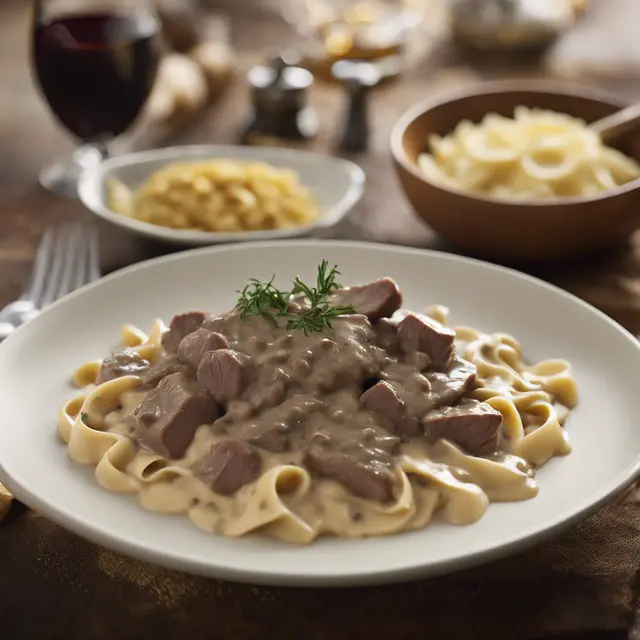 Foto de Beef Stroganoff