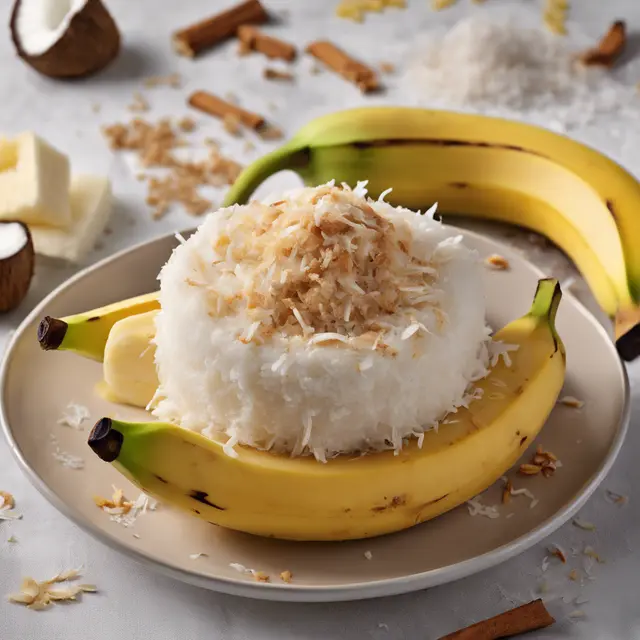 Foto de Banana with Coconut