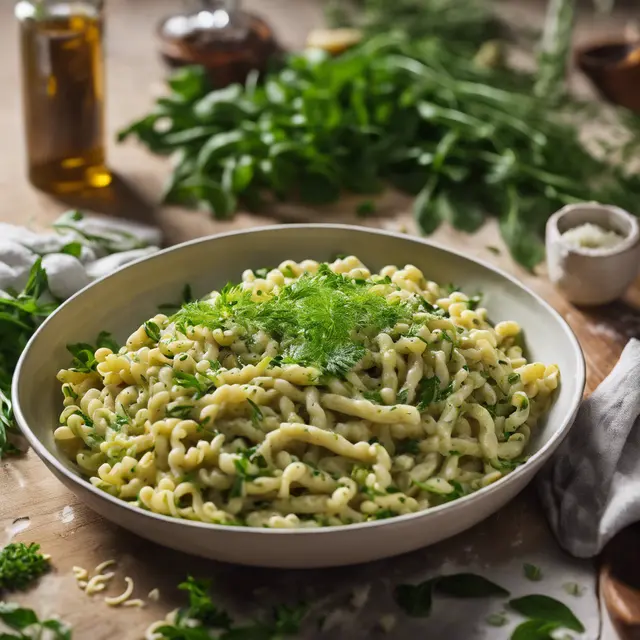 Foto de Spatzle with Herbs