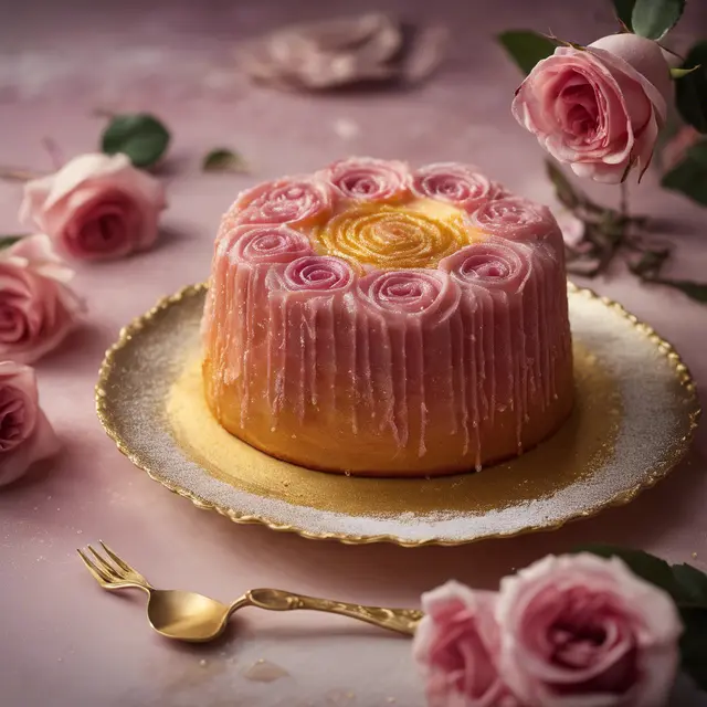 Foto de Rose of Damascus Cake