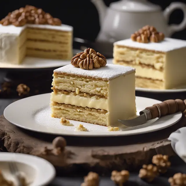 Foto de Genoise with Walnut Filling