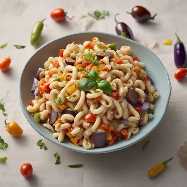 Foto de Macaroni Salad with Eggplant Sauce