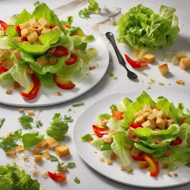 Foto de Lettuce Salad with Crouton