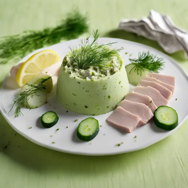 Foto de Tuna Mousse with Dill and Cucumber