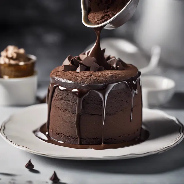 Foto de Chocolate Soufflé Cake