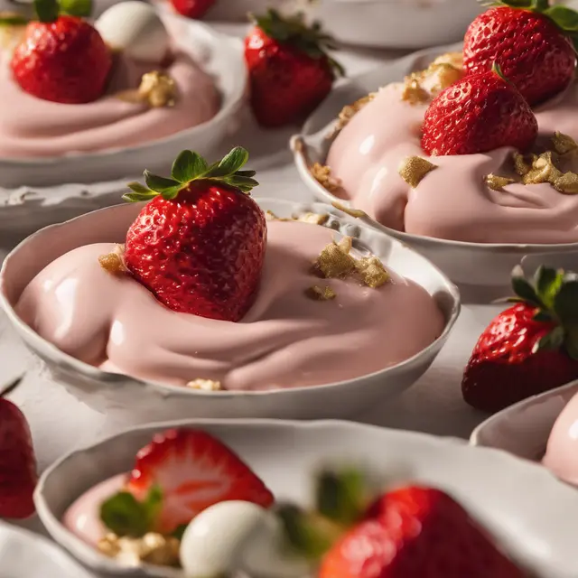 Foto de Strawberry Cream Dessert