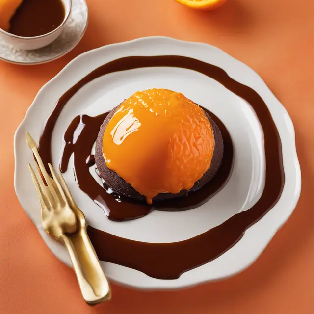 Foto de Tangerine Ball with Tangerine Sauce